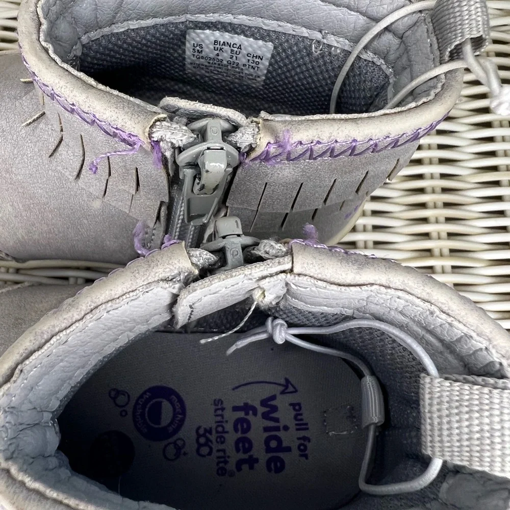Stride Rite cute gray
